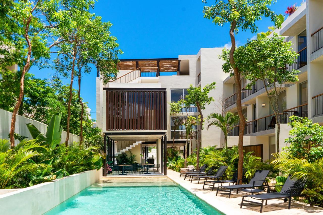 Private Pool And Roof Top For 3 In La Veleta Тулум Экстерьер фото