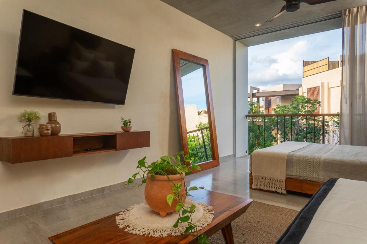 Private Pool And Roof Top For 3 In La Veleta Тулум Экстерьер фото